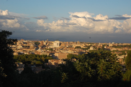 Gianicolo panorama dal Belvedere