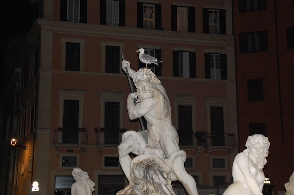 fontane di Roma piazza Navona Nettuno