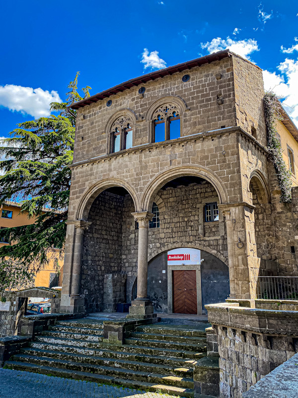 Viterbo medievale, casa di Valentino della Pagnotta.