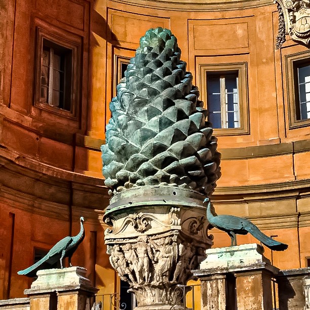 5 musei di Roma cortile della Pigna dei Musei Vaticani