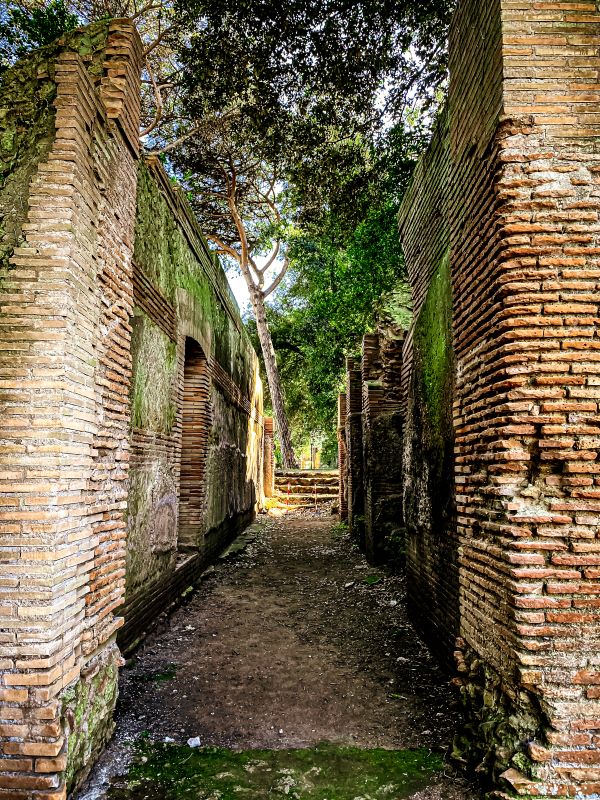 Portus magazzini di Traiano nell'area archeologica dei Porti di Claudio e Traiano