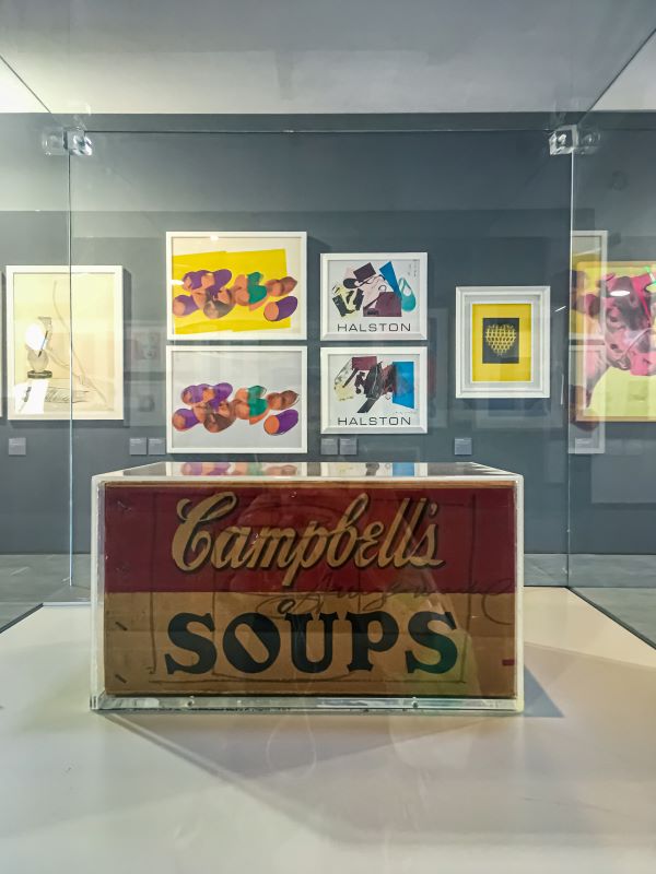 5 mostre a Roma a ottobre Campbell's soup box di Andy Warhol a la Vaccheria