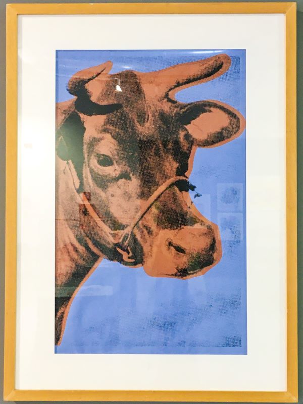 5 mostre a Roma a ottobre Cow di Andy Warhol a la Vaccheria