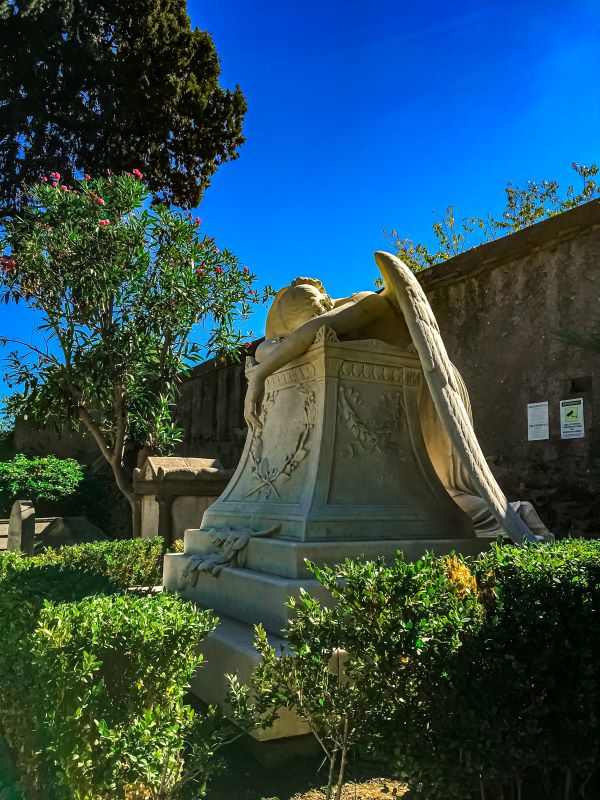 Cimitero Acattolico L'Angelo del Dolore di William Wetmore Story